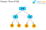 Factor Tree - Method, Examples, FAQs
