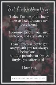 Beautiful Real Life Wedding Vows In 2020 Wedding Humor Wedding Vows Vows