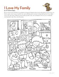 Whether you're looking for kids activities, crafts, diys, or party and home decorations, look no further! I Love My Family Coloring Pages