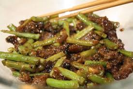 Stir Fried Beef With Green Beans Recipe Green Bean Recipes Fried Beef Green Beans