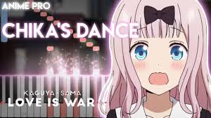 Kaguya shinomiya and miyuki shirogane are two geniuses that lead the prestigious shuchiin academy's student council. Chika S Dance Kaguya Sama Love Is War Ed2 Episode3 Ed Synthesia Piano Tutorial Youtube