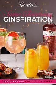 Get Ginspired With A Cheeky Gordon S Cocktail To Get The Party Season Started Shallwe Gin Recipes Gin Cocktail Recipes Fancy Drinks