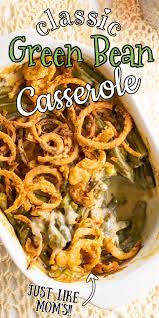 Classic Green Bean Casserole Recipe Recipe In 2020 Greenbean Casserole Recipe Classic Green Bean Casserole Green Bean Casserole Easy
