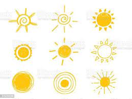 Hot Sun Icon Yellow Doodle Illustration Isolated On White Background In 2021 Doodle Illustration Sun Illustration Yellow Doodle