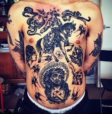 60 Traditional Chest Tattoo Designs For Men Old School Ideas Cowboy Tattoos Traditional Chest Tattoo Chest Tattoo