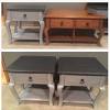 Use a dark stain or wood primer to prime the table. 3