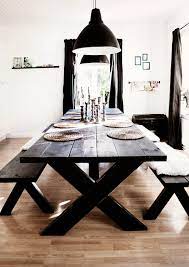 A different way to dine at the table, benches offer additional casual seating that goes above and beyond the traditional chair. Embrace The Relaxed Style Of Indoor Picnic Tables