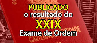 Prorrogado o prazo de inscrição para o xxxiii exame de ordem unificado. Publicado O Resultado Do Xxix Exame De Ordem Blog Exame De Ordem Mauricio Gieseler