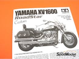 Yamaha roadstar 1600 2000 г. Tamiya Model Bike Kit 1 12 Scale Yamaha Xv1600 Road Star Custom Ref Tam14135 Spotmodel