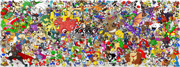 Retro Games Wallpaper For Computer All Of The Nintendo Characters 1445758 Hd Wallpaper Backgrounds Download Motion basketball background retro grunge decor. retro games wallpaper for computer