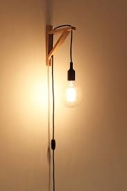 Plug In Wall Sconce Wall Sconce Nordic Wall Lamp Bracket Etsy Candeeiro De Parede Lampada De Parede Lampadas De Parede