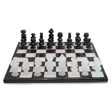This Is A Beautiful Handcrafted Onyx Chess Set This Set Is Available For 300 We Also Have A Black And Tan Set And A Whit Handcraft Chess Set Black And Tan