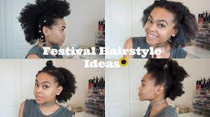 Festival Hairstyles For Curly Afro Hair Festival Hair Afro Hairstyles Curly Afro Hair