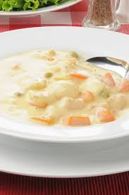 Homemade Creamy Chicken And Dumplings Soup Kitchme Dumplings For Soup Dumpling Soup Recipes Creamy Chicken And Dumplings