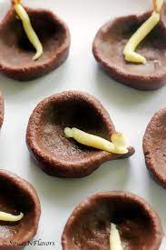 Chocolate Diya Peda Diwali Special Indian Sweet Recipe Indian Sweet Diwali Special Recipes Sweet Spice