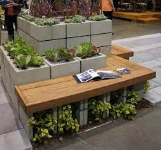There are so many different wall painting techniques that you'll never have to settle for a one colored wall again. Repurpose Potted Plant Society Cinder Block Furniture Cinder Block Garden Diy Bench Outdoor