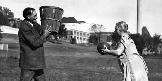 Naismith had invented the football helmet. James Naismith The History Of Basketball