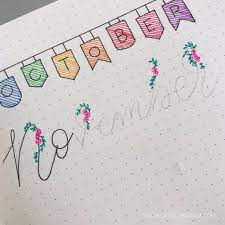 Different computer fonts have names, and you can identify them by their features. 11 Simple Hand Lettered Fonts For Your Bullet Journal Little Miss Rose
