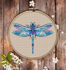 Check spelling or type a new query. Mandala Dragonfly P113 Cross Stitch Embroidery Pattern Etsy Dragonfly Cross Stitch Cross Stitch Cross Stitch Patterns