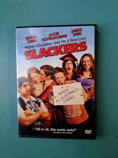 I watched the film "Slackers" yesterday. I really liked it! Slackers is a  fun, raunchy, and absolutely hilarious comedy with a humorous, irreverent  wit, offbeat characters, and a bit of heart. The