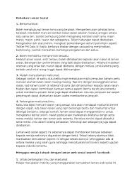 Bagaimana memanfaatkan penggunaan media sosial untuk menunjang kehidupan karier anda? Kebaikan Laman Sosial