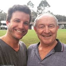 Luke jacobz reflects on a difficult few years: Luke Jacobz Takes On The Role Of Best Man For Fathers Wedding Daily Mail Online