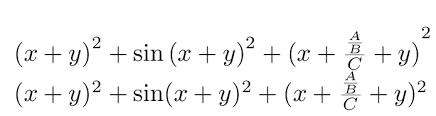 Tabla înmulțirii, regula de ridicare a unui număr la putere cât și ridicarea la pătrat sunt operațiuni matematice simple și ar trebui ca oricare să le poată ști. X Y 2 Or X Y 2 Tex Latex Stack Exchange
