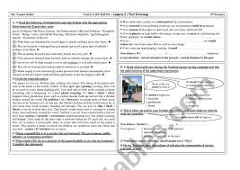 unit 4 lesson 5 eco driving esl worksheet by neifar