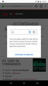 Right now, the latest versions of chrome on android support the use of a splash screen to give your web app a native experience, all thanks to progressive web apps. How To Make Pwas Installable Progressive Web Apps Pwas Mdn