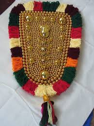 In Kerala India Elephants Are Beautifully Decorated With Nettipattam During Temple Festivals Original Nettipattam Is Made With Co Art N Craft Elephant Crafts