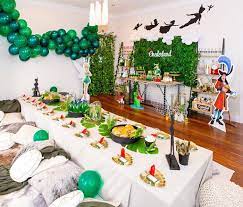 Peter Pan In Neverland First Birthday Party Kara S Party Ideas Neverland First Birthday Party Neverland Birthday Party Peter Pan Party