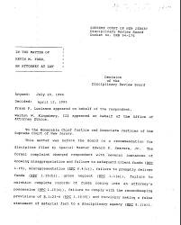 SUPREME COURT OF NEW JERSEY Disciplinary Review Board Docket No. DRB 94-176  IN THE MATTER OF KEVIN M. FORD, AN ATTORNEY AT LAW D