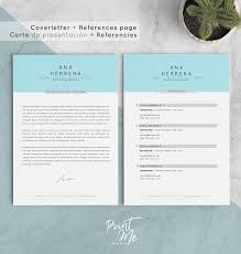 Plantilla Curriculum Vitae Plantilla Cv Carta De Presentacion Referencias Plantilla Formato Word Cv English Microsoft Word Format Modern Resume Design