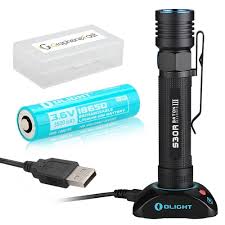 Buy rechargeable led flashlight at billycamping.com! Olight S30r Baton Iii Rechargeable Led Flashlight With Customized 3500mah 18650 Battery Magnetic Charging Dock Usb Battery Cases Charging Dock Led Flashlight