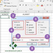 Penyebab angka di excel di drag tidak ngurut. 4 Cara Mudah Membuat Nomor Urut Otomatis Dengan Microsoft Excel