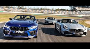While it shares the same engine as the m5 competition, its lighter curb weight. Bmw M8 Competition Takes On Mercedes Amg Gt R And Audi R8 On The Track Carscoops