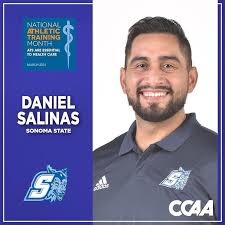 In honor of National Athletic Training month, we take the time to honor and  recognize our amazingly hard working athletic trainers and all they do for  our department and student-athletes! Julie Rudy,