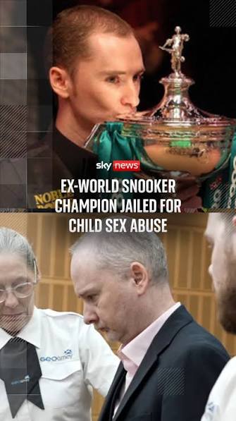 Former world snooker champion Graeme Dott has been jailed for seven years for historical child sex abuse., Warning: This article contains details of child sexual abuse, #SkyNews #Crime #Scotland
