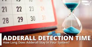 Adderall Detection Time How Long Does Adderall Stay In