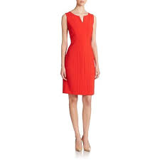 Boss Hugo Boss Daladi Dress Red Sleeveless Dress Dresses Clothes Design