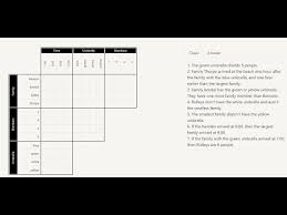 Here's an example of a logic puzzle grid: Logic Grid Puzzles Online Detailed Login Instructions Loginnote