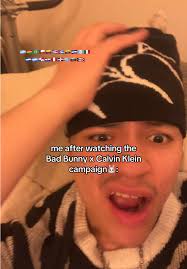 Latinas must be going crazy rn, it’s over for the boys🤩😋 #fyp #latino  #hispanic #relate #badbunny #calvinklein