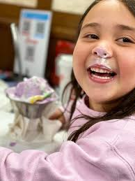 We got Crown Chocolate today!! Photo bomb by Jason😳