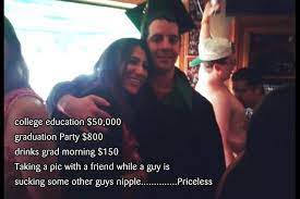 Mastercard got a welcome boost from its priceless ad campaign. Priceless Best Meme Ever Funny Commercial Ads Funny Commercials Graduation Funny