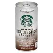 Starbucks Double Shot Espresso Cream Light 6 5 Oz Cheers On Demand