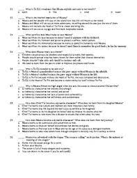 You can cut up the questions to make little cards. Moana Film 2016 30 Question Multiple Choice Quiz By Bradley Thompson