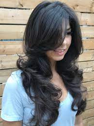 This feather haircut with side bangs consists of many. Haircut Front Layers For Long Hair Novocom Top