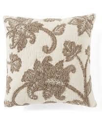 Shop For Villa By Noble Excellence Rosalind Cotton Linen Embroidered Square Pillow At Dillards Com Visit Dillards Com To Pillows Square Pillow Cotton Linen