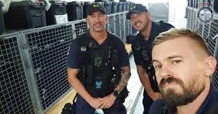 While residents in the south east were hunkered down at home to ride out  the wild and windy conditions brought