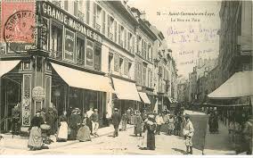 78 Saint Germain En Laye La Rue Au Pain 1905 Grande Maison Du Deuil